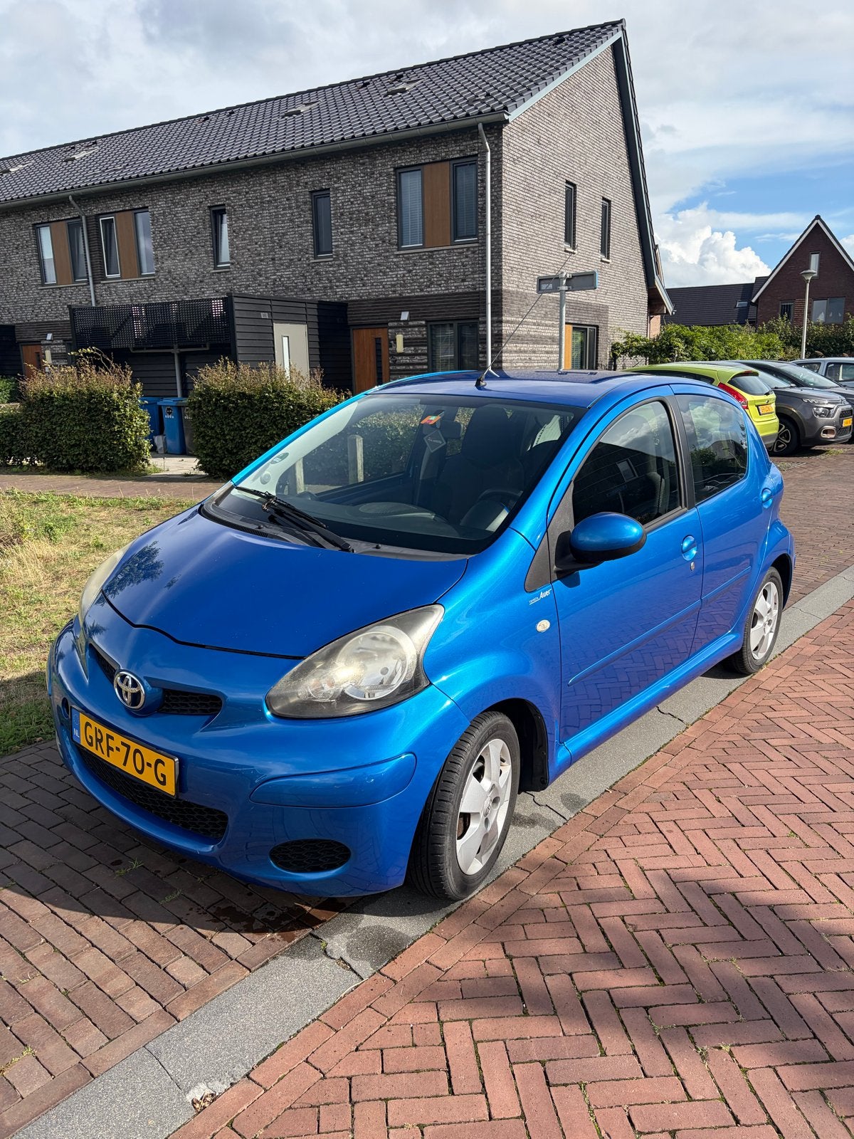 Toyota Aygo 1.0 12V Vvt-i 5DRS 2009 Blauw, Auto's, Toyota, Voorwielaandrijving, 68 pk, Overige kleuren, Handgeschakeld