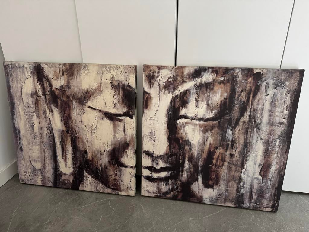 Schilderijenset Juul Hoes Boeddha, Ophalen