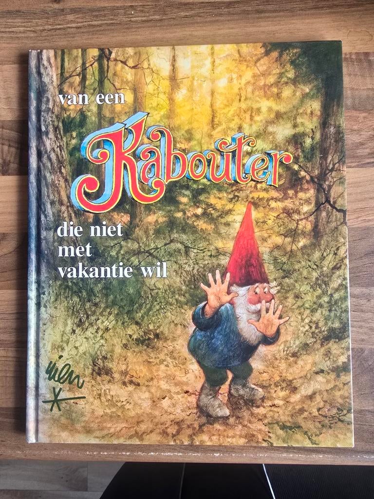 Van een kabouter die niet met vakantie wil - Rien Poortvliet, Ophalen of Verzenden, Zo goed als nieuw, Rien Poortvliet, Prentenboek