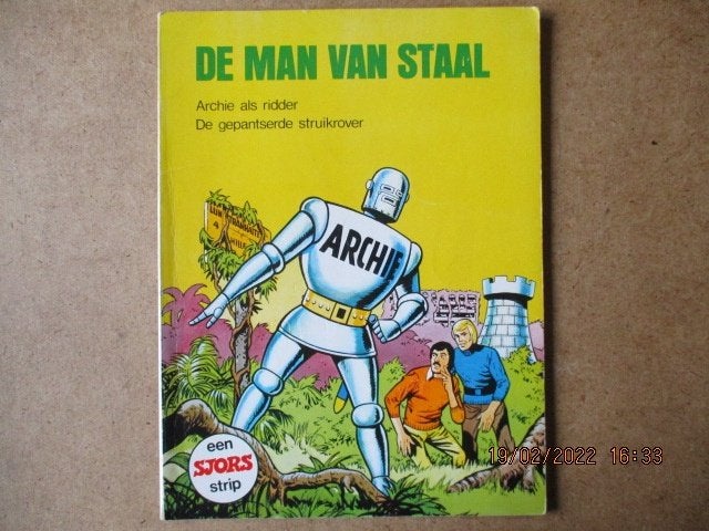 adv5641 archie de man van staal, Boeken, Stripboeken, Eén stripboek, Ophalen, Gelezen