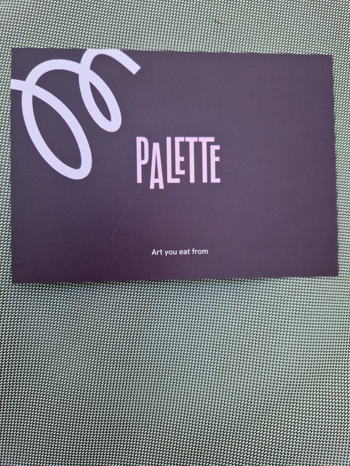 waardebon €60 PALETTE CAFE Den Haag, Ophalen of Verzenden