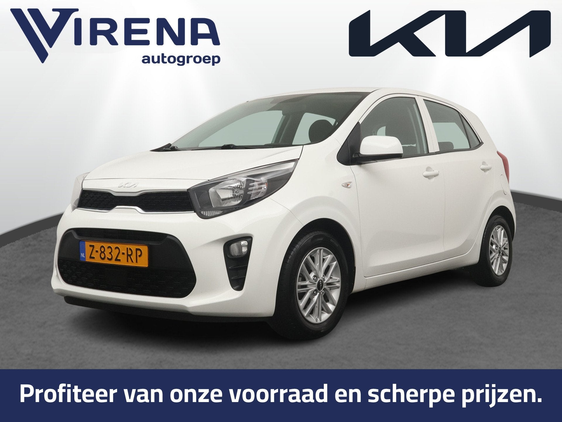 Kia Picanto 1.0 DPi DynamicLine - Airco - Lichtmetalen velge