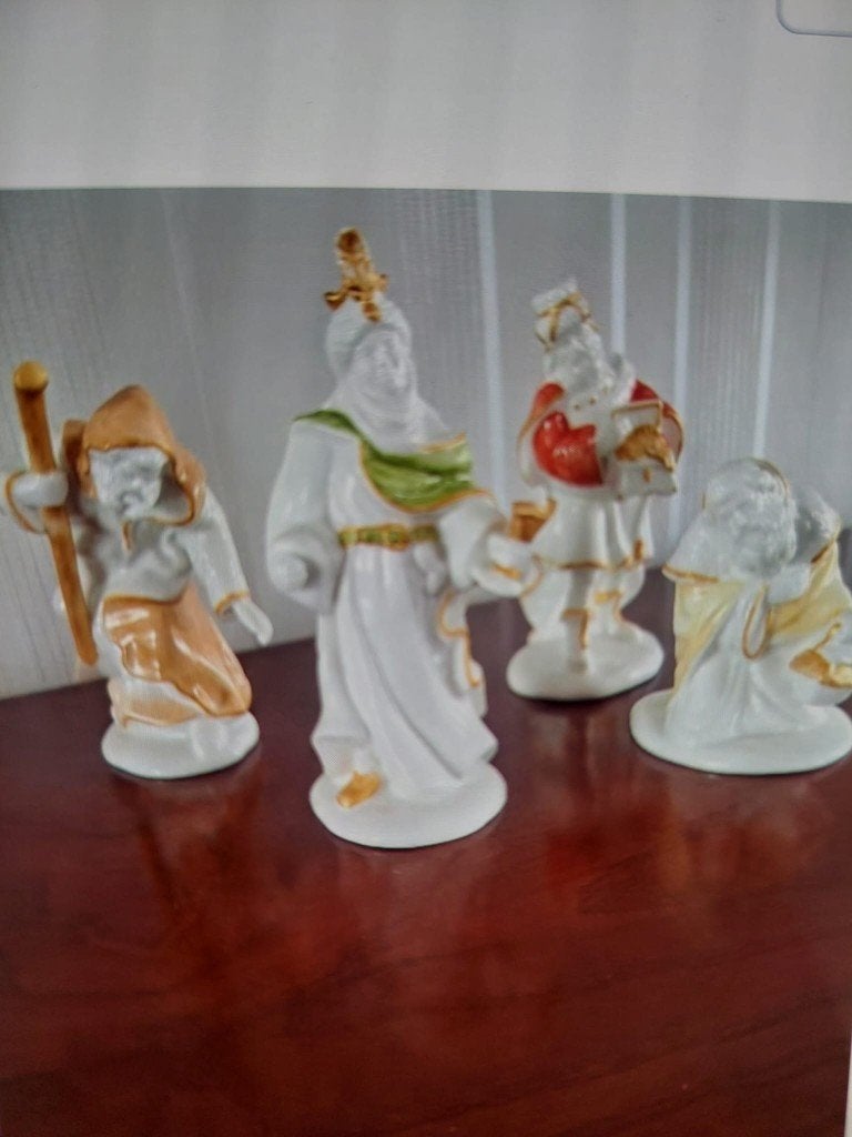 VILLEROY EN BOCH NIEUWE ZELDZAME KERST BEELDEN, Ophalen of Verzenden, Zo goed als nieuw