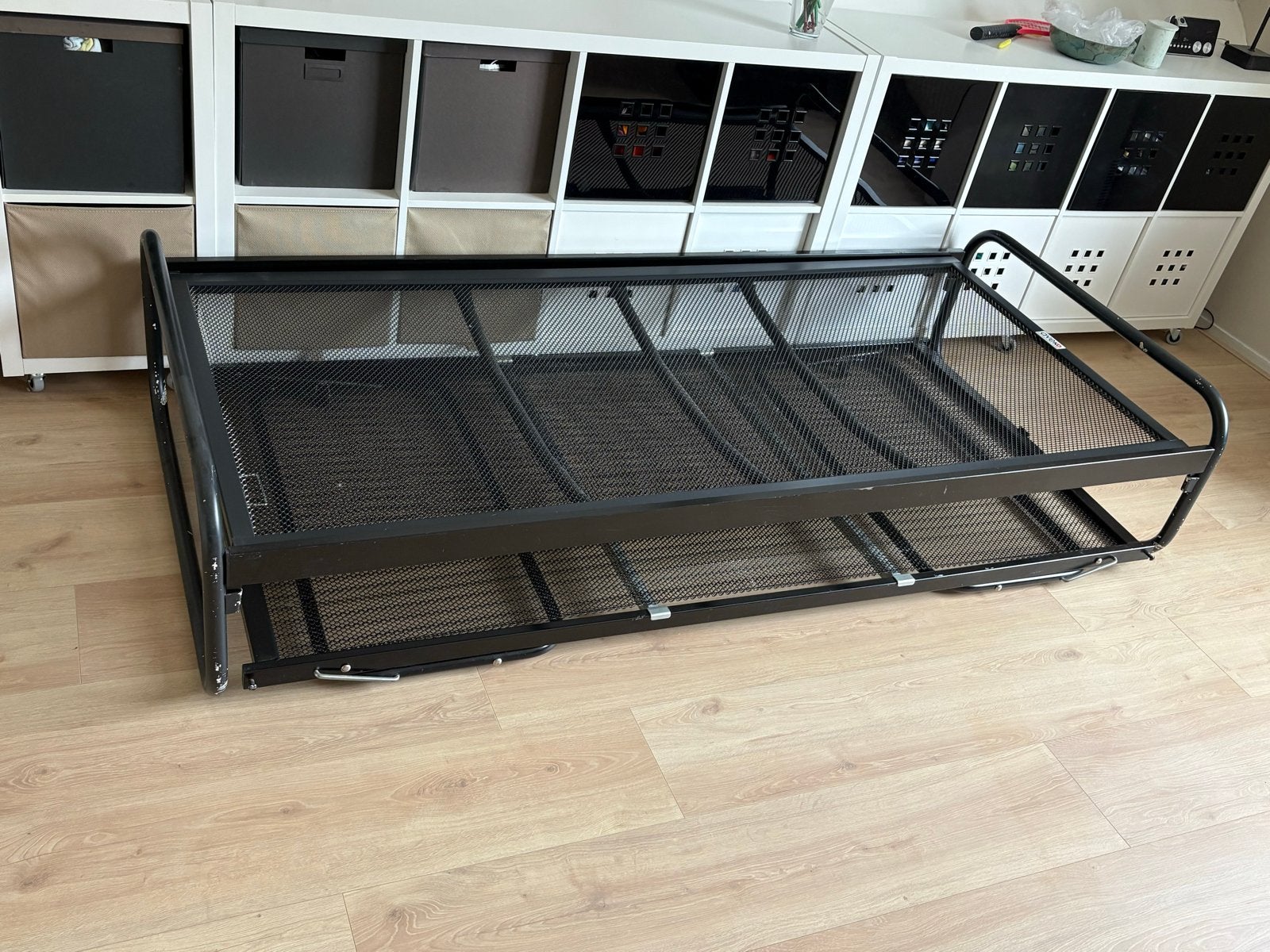 Logeerbed met onderschuifbed - Gratis af te halen, Ophalen, Gebruikt, 90 cm, Eenpersoons
