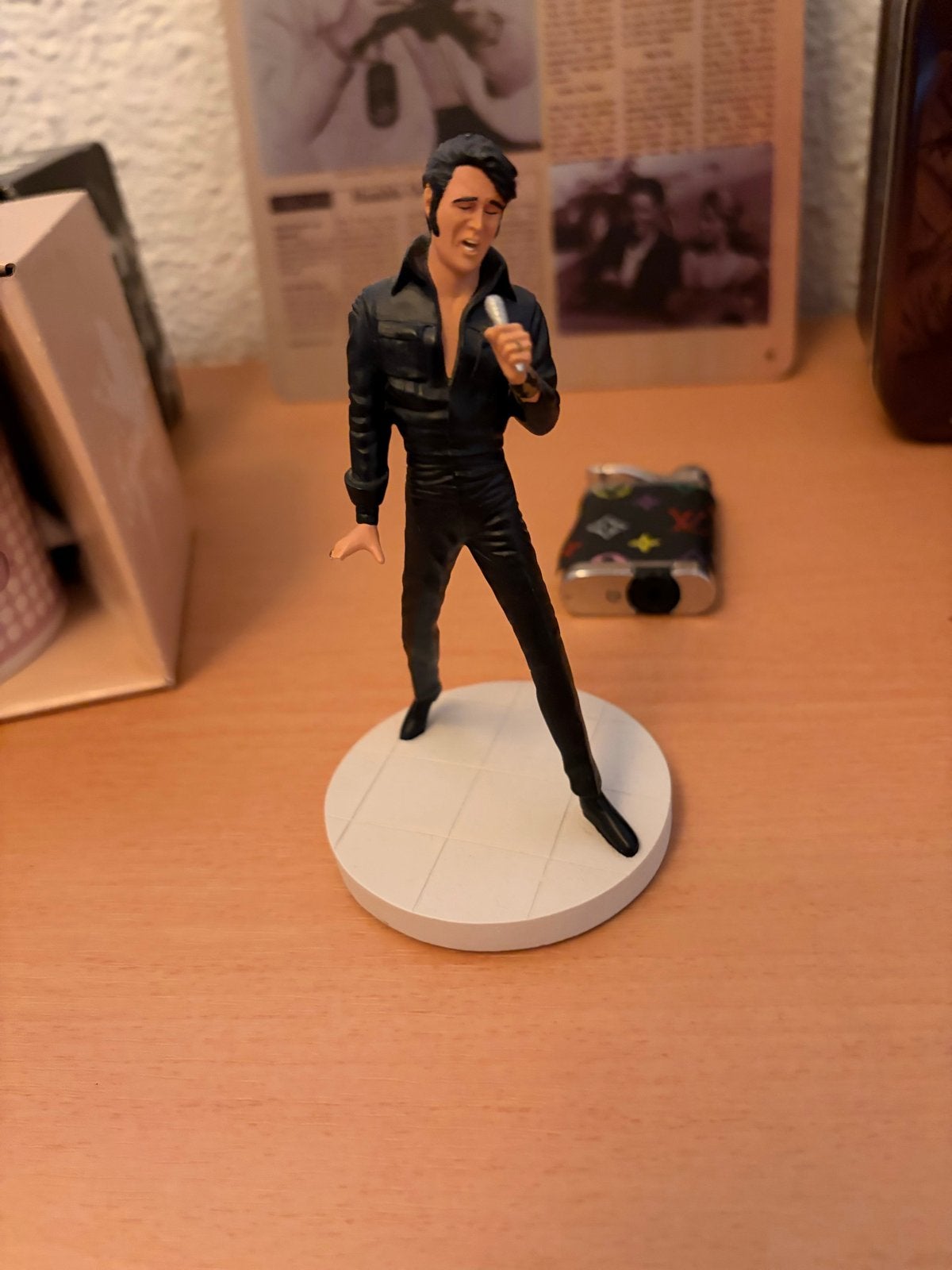 Elvis Presley beeldje - The King of Rock 'n' Roll, Ophalen, Gebruikt