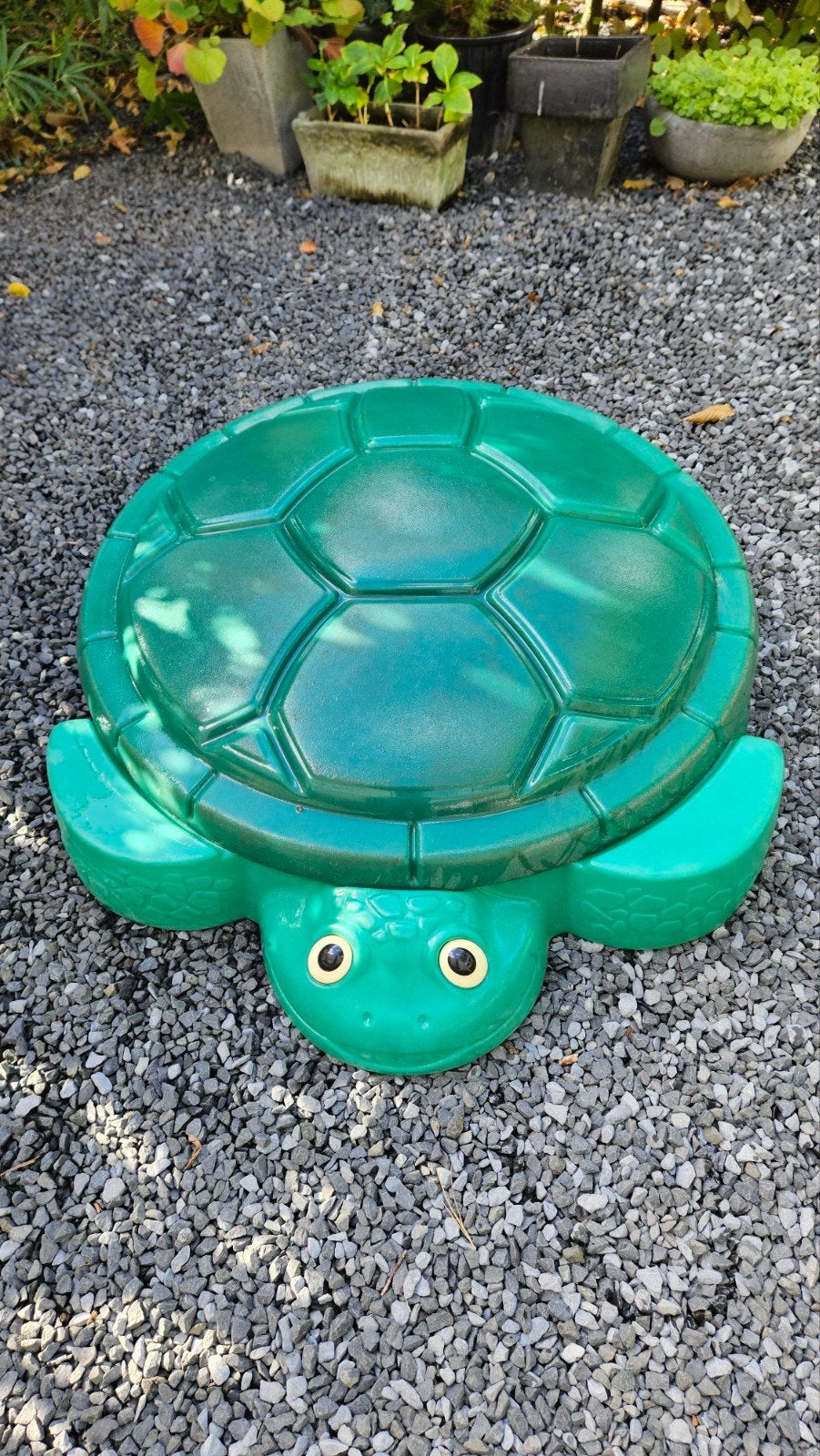 Little Tikes Schildpad Zandbak - Groen, Ophalen, Gebruikt