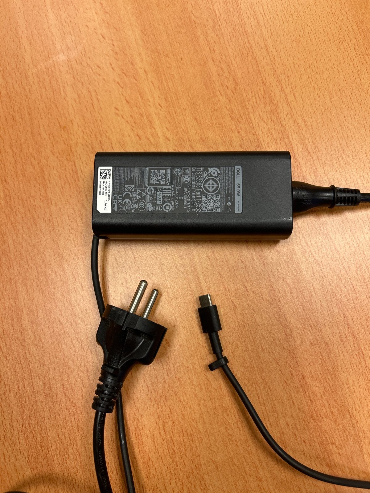Dell 65W USB-C Oplader - Zo goed als nieuw, Computers en Software, Ophalen of Verzenden, Zo goed als nieuw