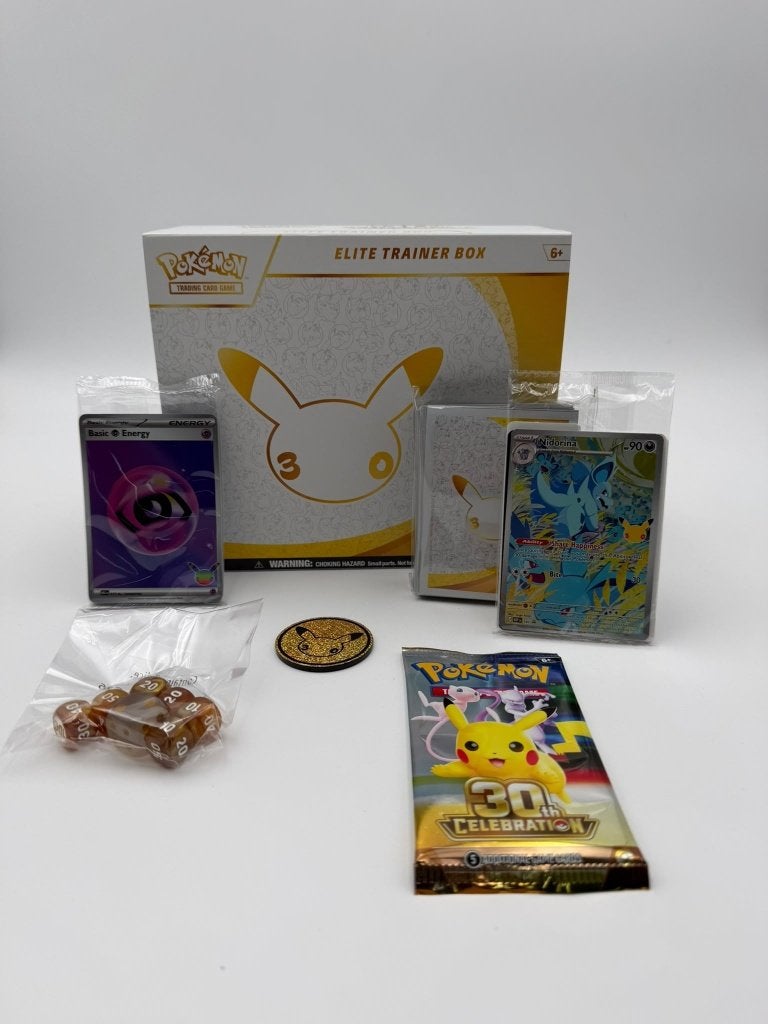 Pokemon 30th Celebration Elite Trainer Box - ETB -