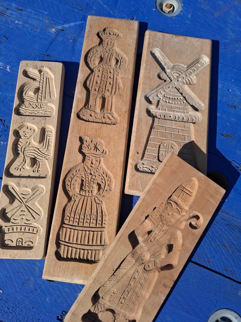 24 Speculaasplanken - Diverse Maten en Voorstellinge, Ophalen