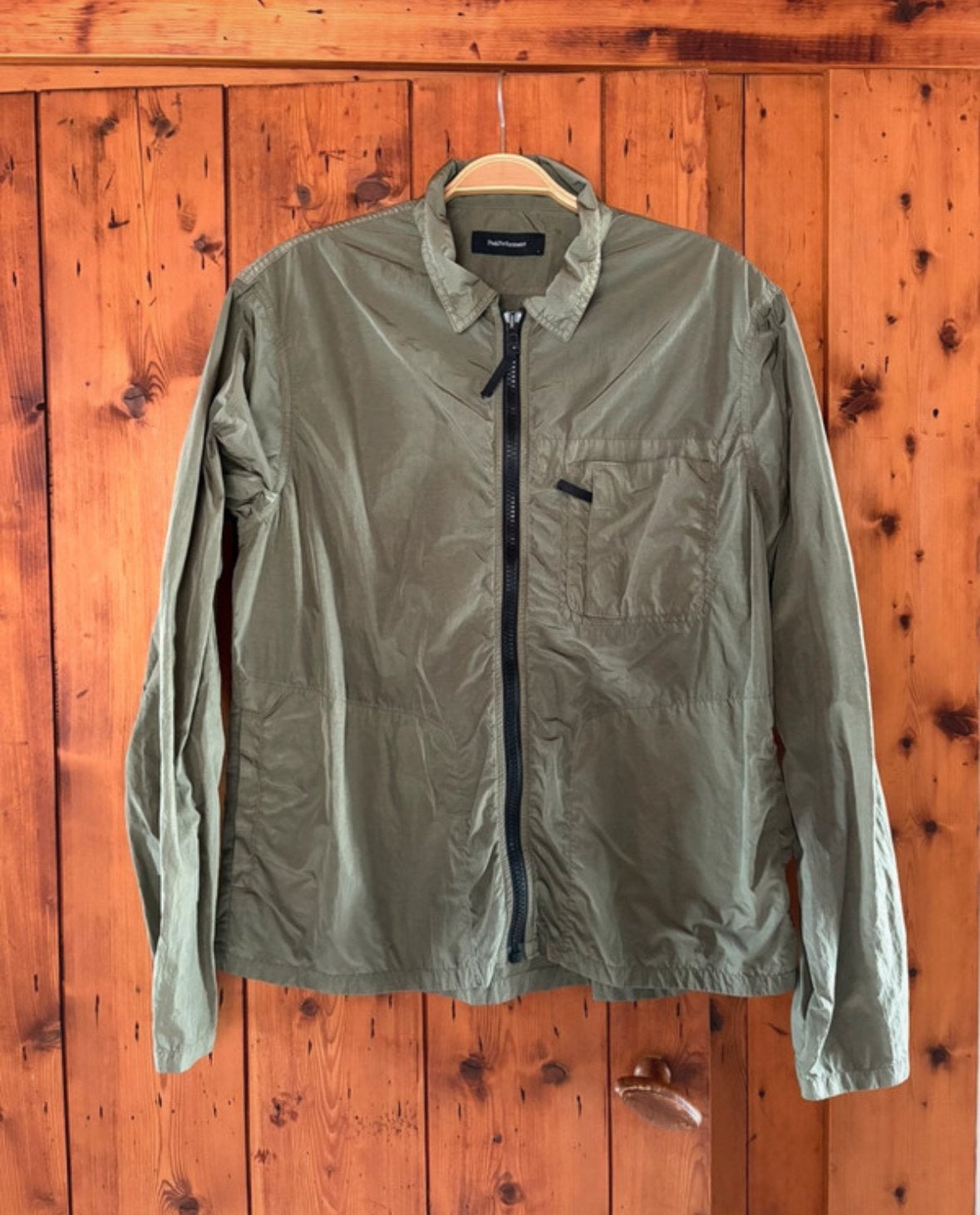 Peak Performance Nylon Overhemd Jas - Zo goed als nieuw, Kleding | Heren, Ophalen of Verzenden, Zo goed als nieuw, Maat 48/50 (M)