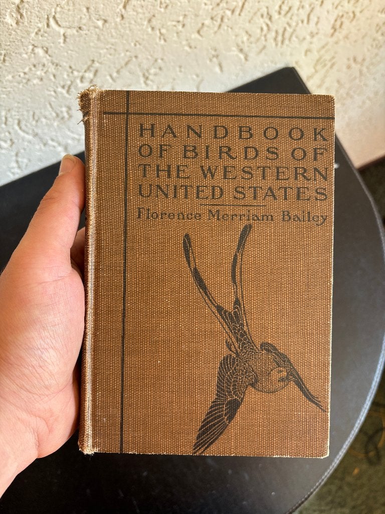 Handbook of birds of western United States - Florence Bailey, Boeken, Gelezen, Florence Bailey, Ophalen of Verzenden, Vogels