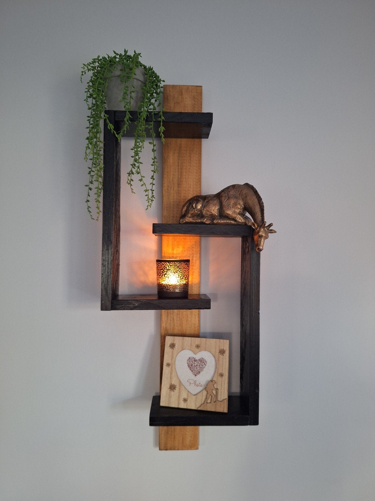 wanddecoratie, muurdecoratie, decoratieplank 28x11x82cm, Ophalen, Nieuw