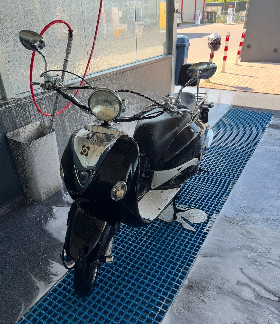 AGM Retro scooter, Ophalen, Gebruikt