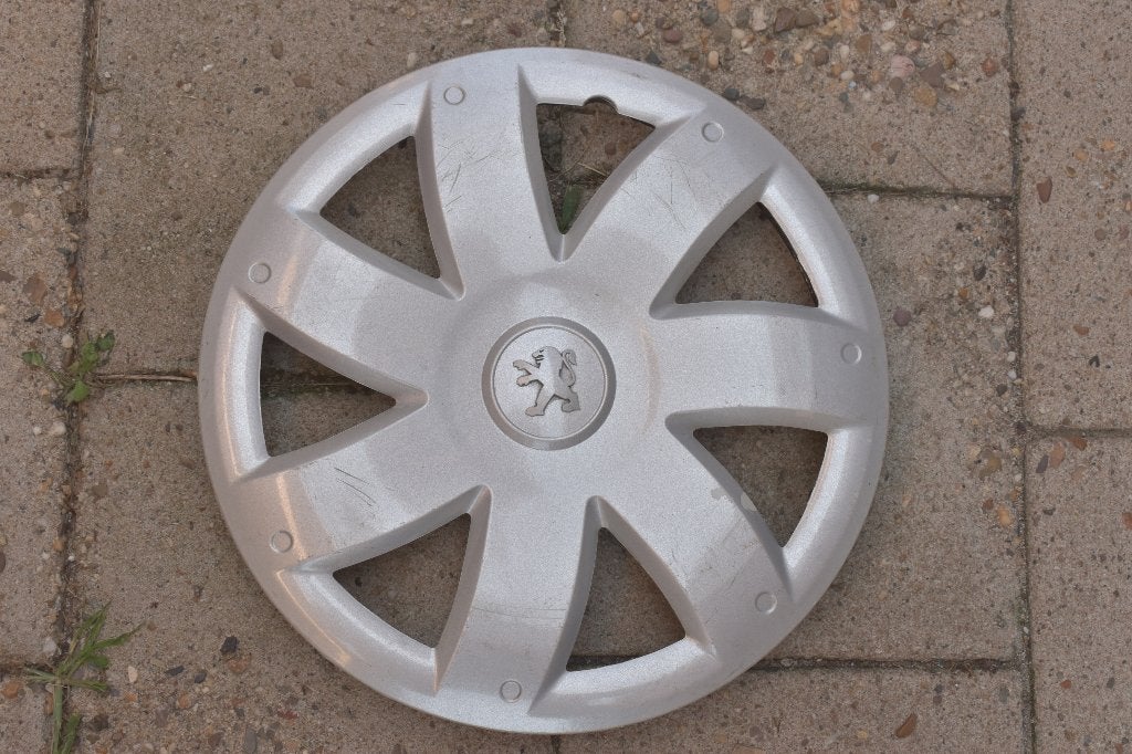 1 losse originele wieldop Peugeot 15 inch, Auto diversen, Wieldoppen, Ophalen of Verzenden, Gebruikt