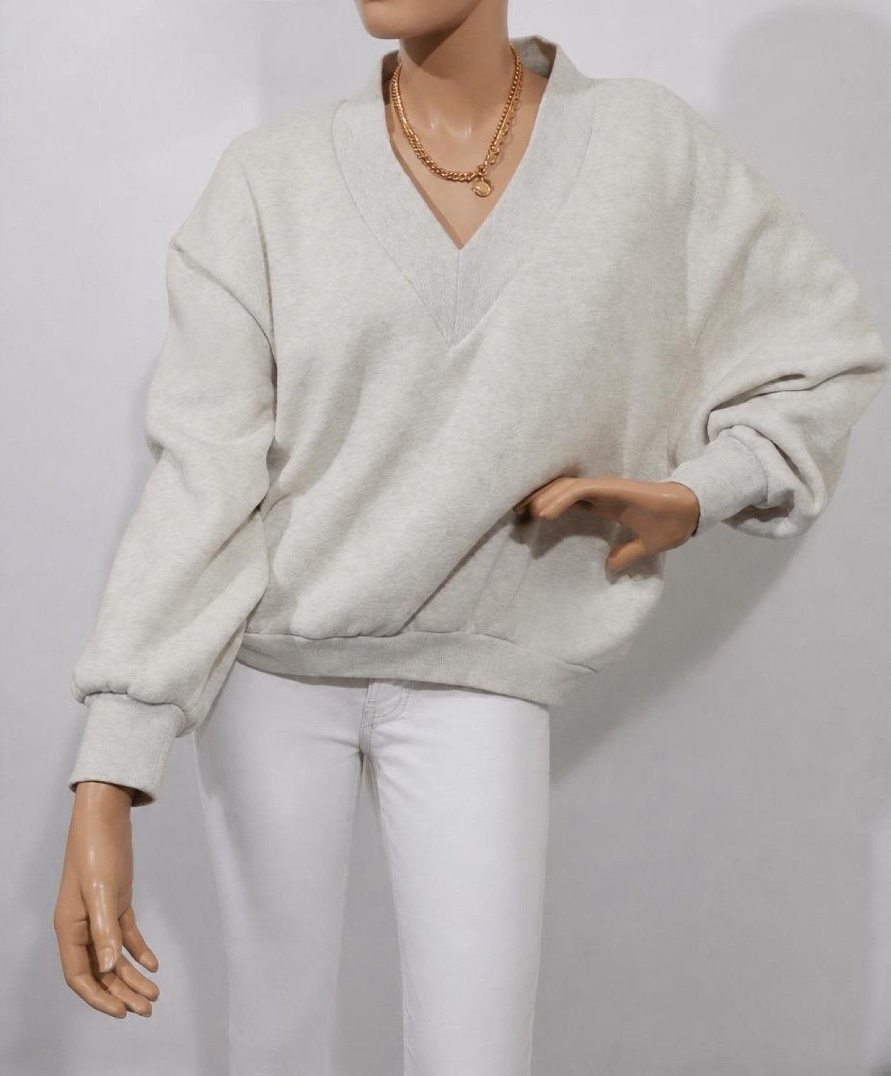 BY BAR Momo sweater grey maat L NIEUW, Ophalen of Verzenden, Zo goed als nieuw, Grijs