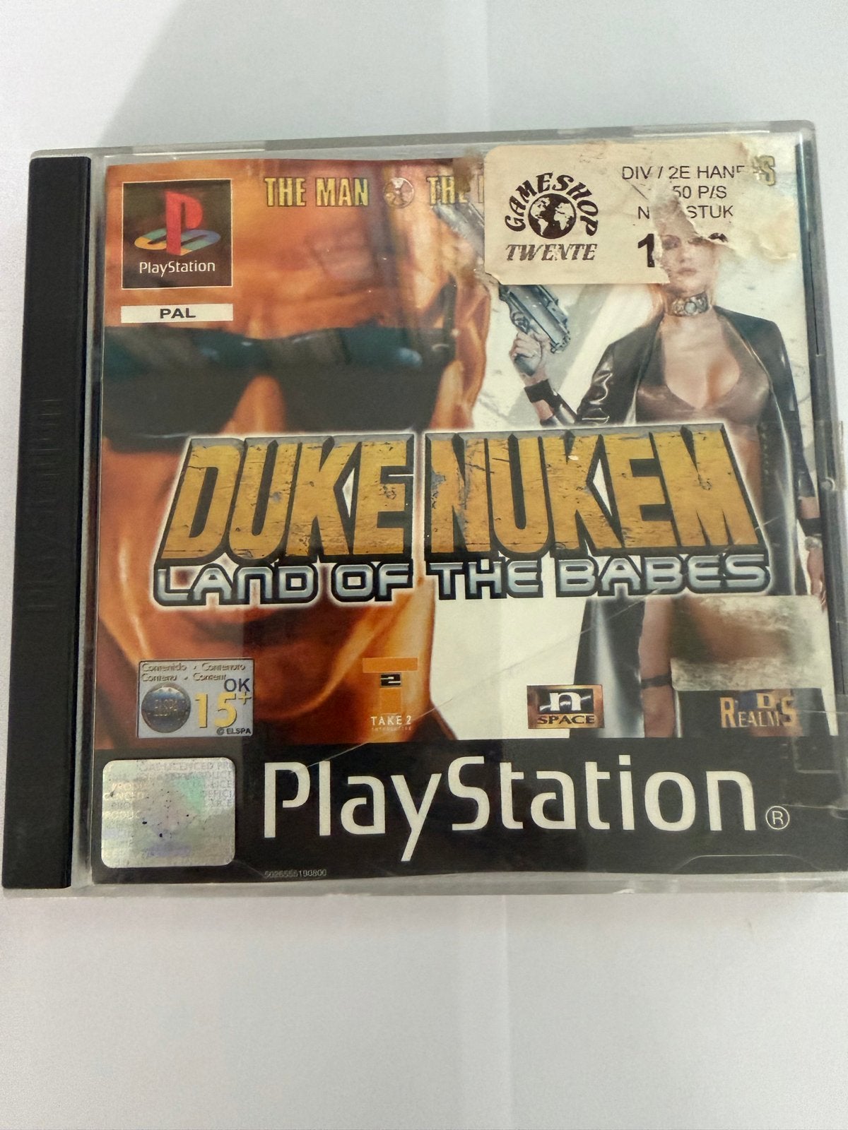 Duke Nukem: Land of the Babes (PlayStation 1), Gebruikt, Shooter, 1 speler, Ophalen of Verzenden