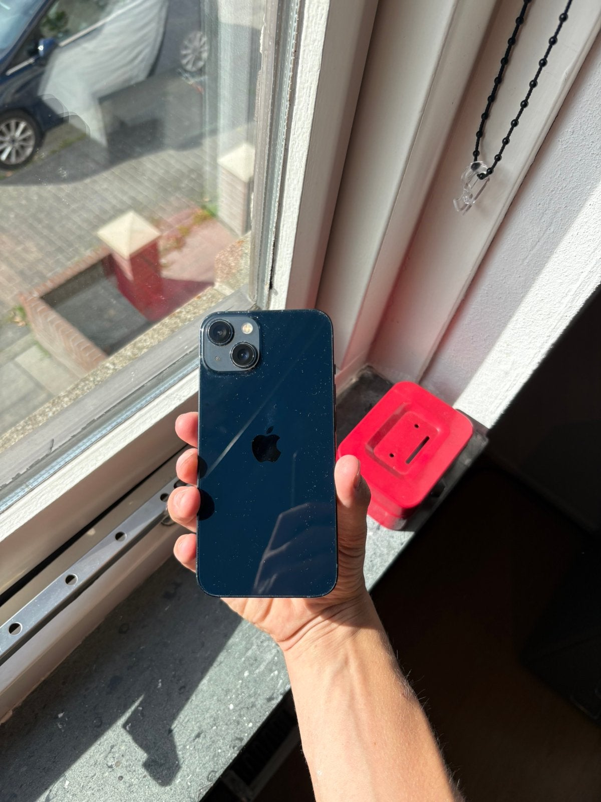 Apple iphone 13 blauw, Ophalen, Gebruikt, 75 %, Blauw