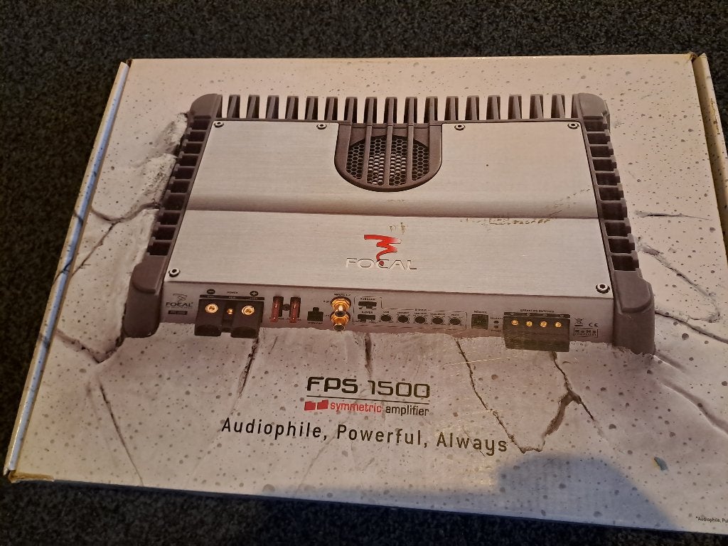 Focal FPS 1500 versterker, Auto diversen, Autospeakers, Ophalen of Verzenden, Zo goed als nieuw