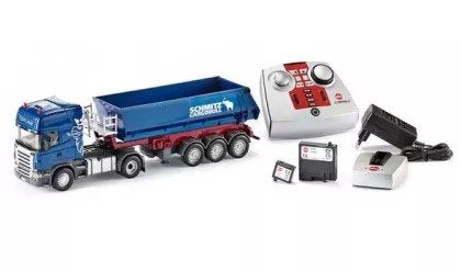 RC vrachtwagen Siku Scania R620 met Schmitz kieptrailer, 1:32 tot 1:50, Zo goed als nieuw, Truck, Ophalen
