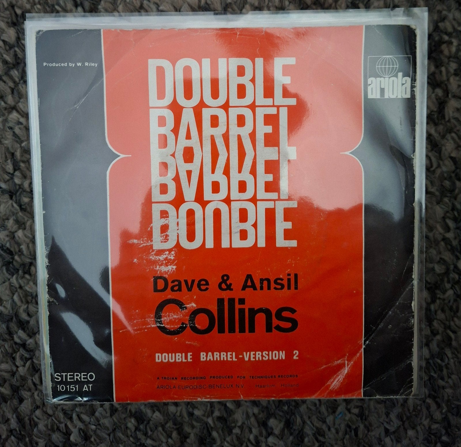 Collins, Dave and Ansil - Double barrel - Single is TOP, Ophalen of Verzenden, Gebruikt, 7 inch, Pop