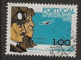 Portugal 13, piloten, Verzenden, Portugal, Gestempeld