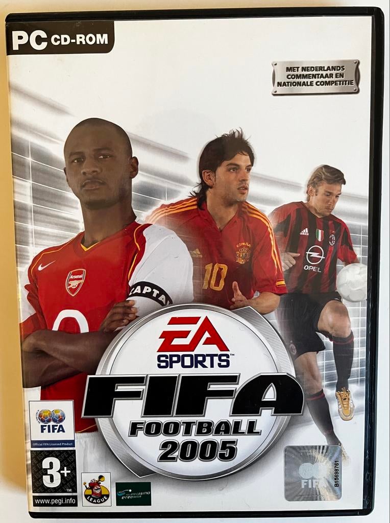 FIFA Football 2005 PC CD-ROM - Klassieke Voetbalgame, Spelcomputers en Games, 2 spelers, Eén computer, Ophalen of Verzenden, Zo goed als nieuw