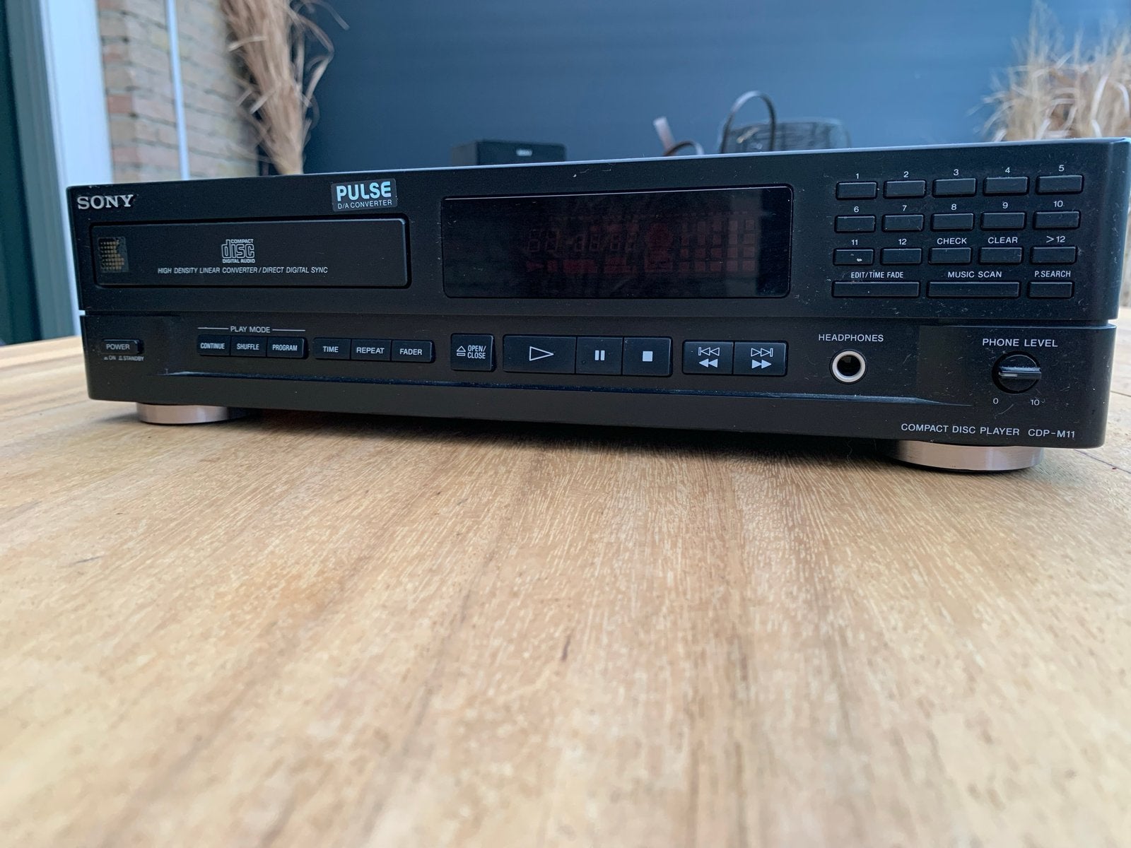 Sony Compact Disc Player CDP-M11, Ophalen, Zo goed als nieuw, Sony
