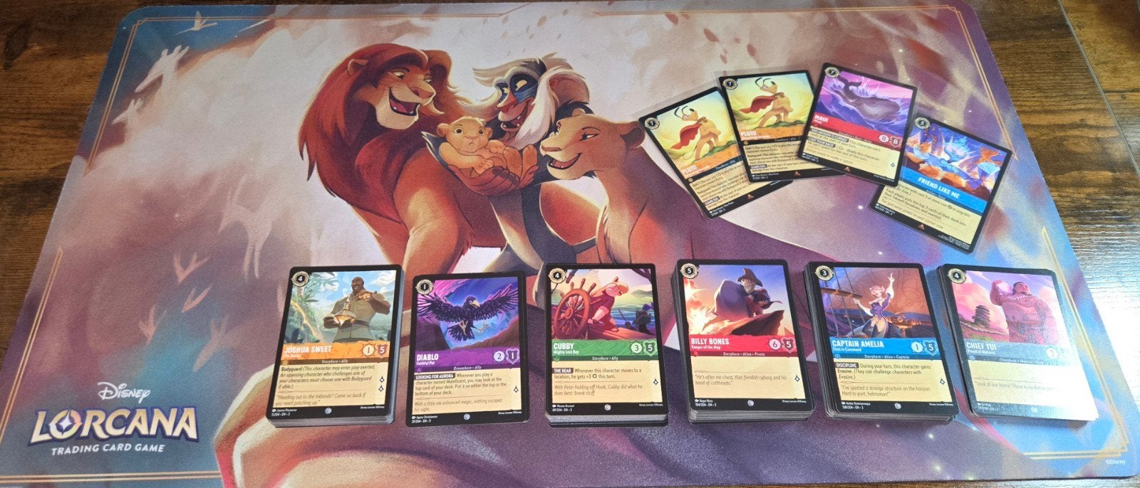 Disney Lorcana TCG Kaarten - Into the Inklands, Ophalen of Verzenden, Zo goed als nieuw, Meerdere kaarten