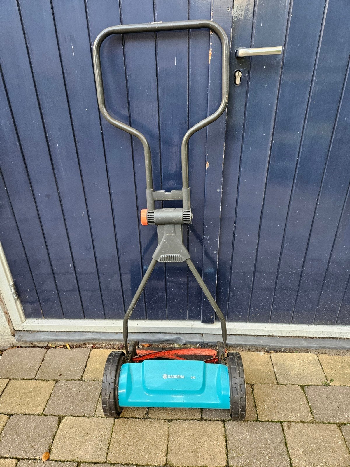 Gardena 330 Handgrasmaaier, Ophalen, Gebruikt, Handgrasmaaier, 30 t/m 39 cm
