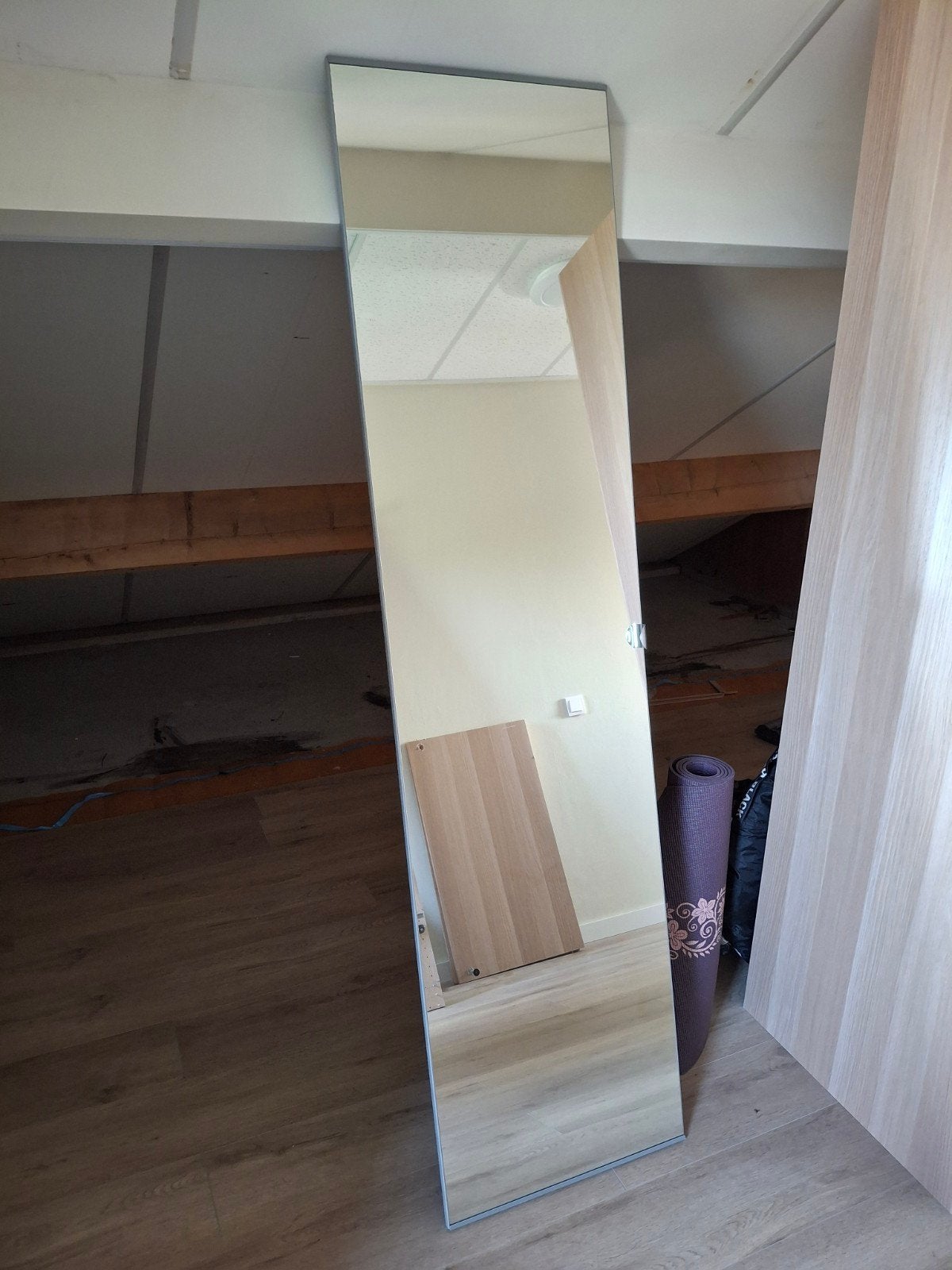 IKEA paxkast spiegeldeur in zeer goede staat, Ophalen, Minder dan 50 cm, 200 cm of meer, Zo goed als nieuw