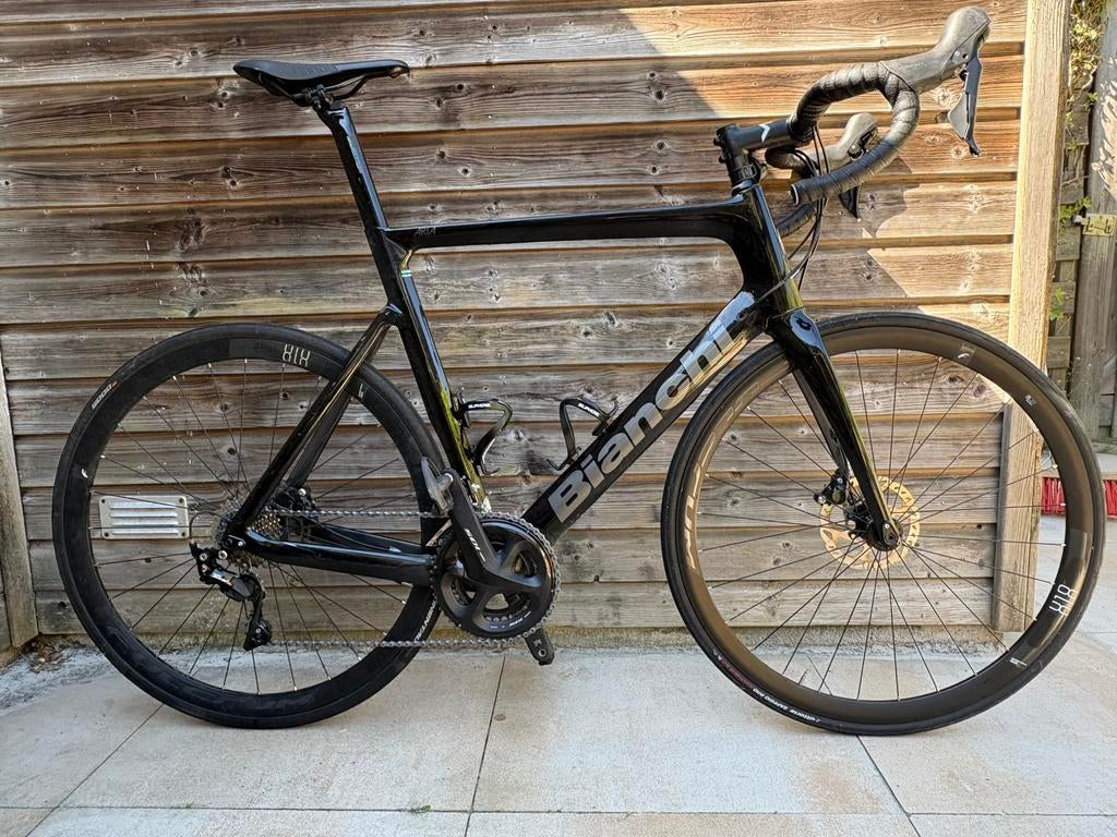 Bianchi Aria carbon racefiets - Shimano 105 disc - maat 61, Fietsen en Brommers, Fietsen | Heren | Sportfietsen en Toerfietsen