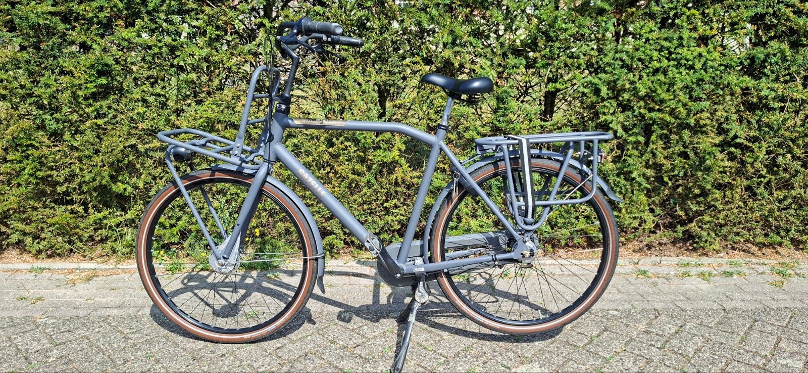 Gazelle heavy duty h59 grijs, Ophalen, Gebruikt