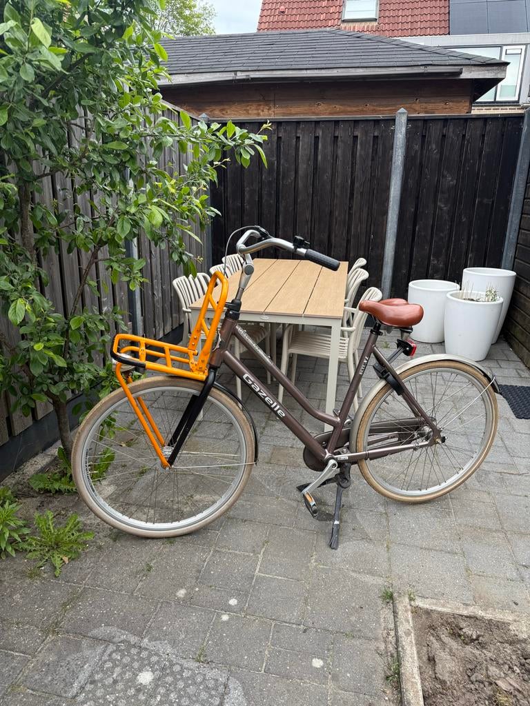Gazelle damesfiets met 3 versnellingen, Ophalen, Terugtraprem, Gebruikt, Versnellingen