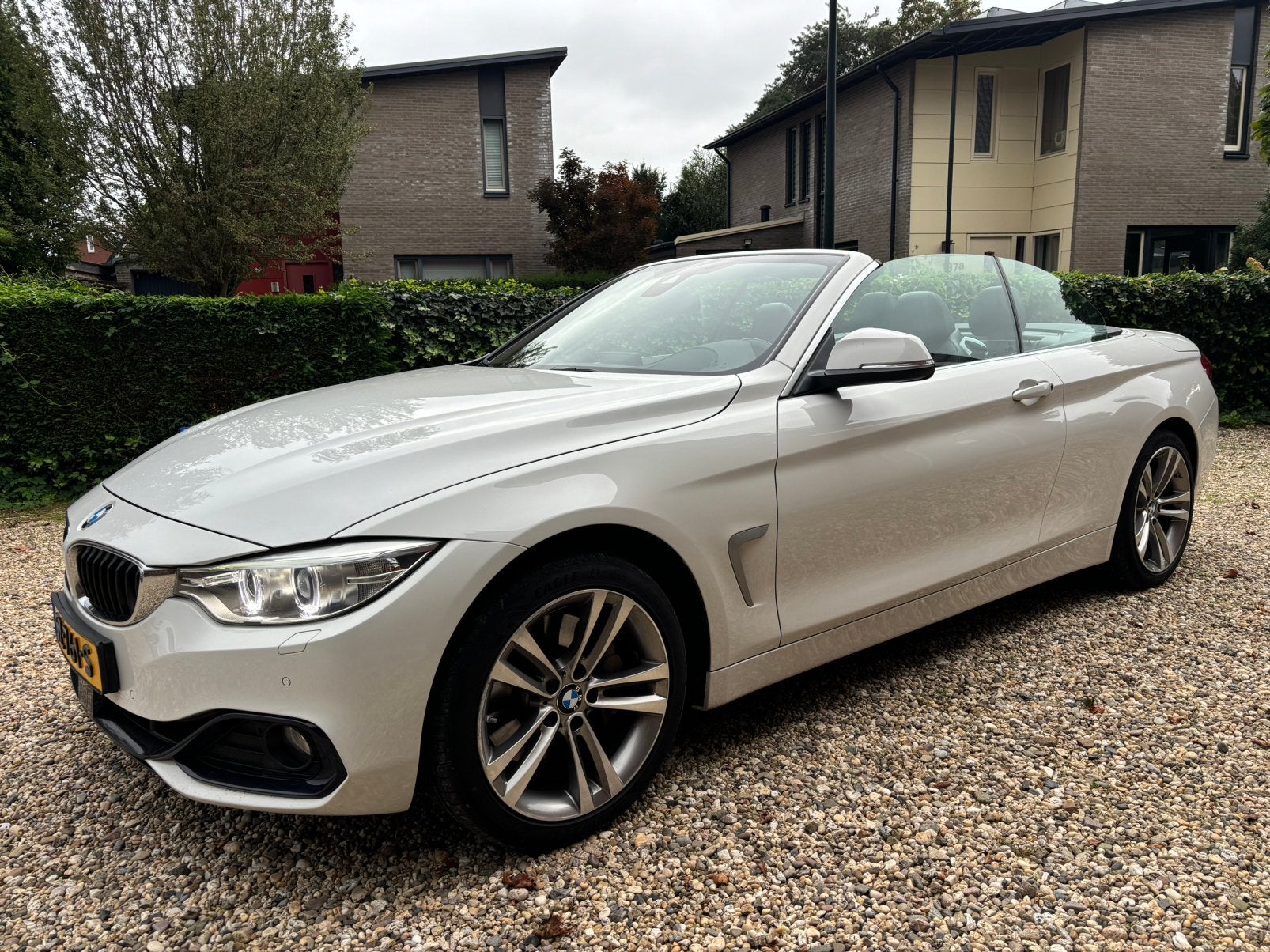 BMW 4-Serie 435DA 3.0 Xdrive Cabrio 2014 | HEADUP | MEMORY |, Auto's, Automaat, 1800 kg, Cabriolet, 4 stoelen