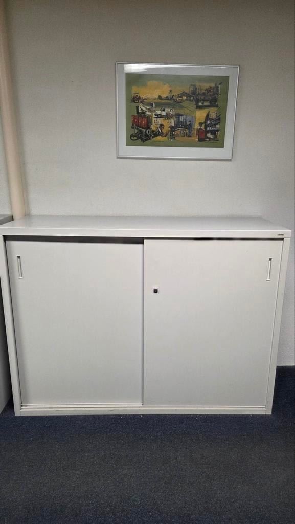 Schuifkast, Huis en Inrichting, Kasten | Roldeurkasten en Archiefkasten, Ophalen, Gebruikt, 100 tot 150 cm, 100 tot 150 cm