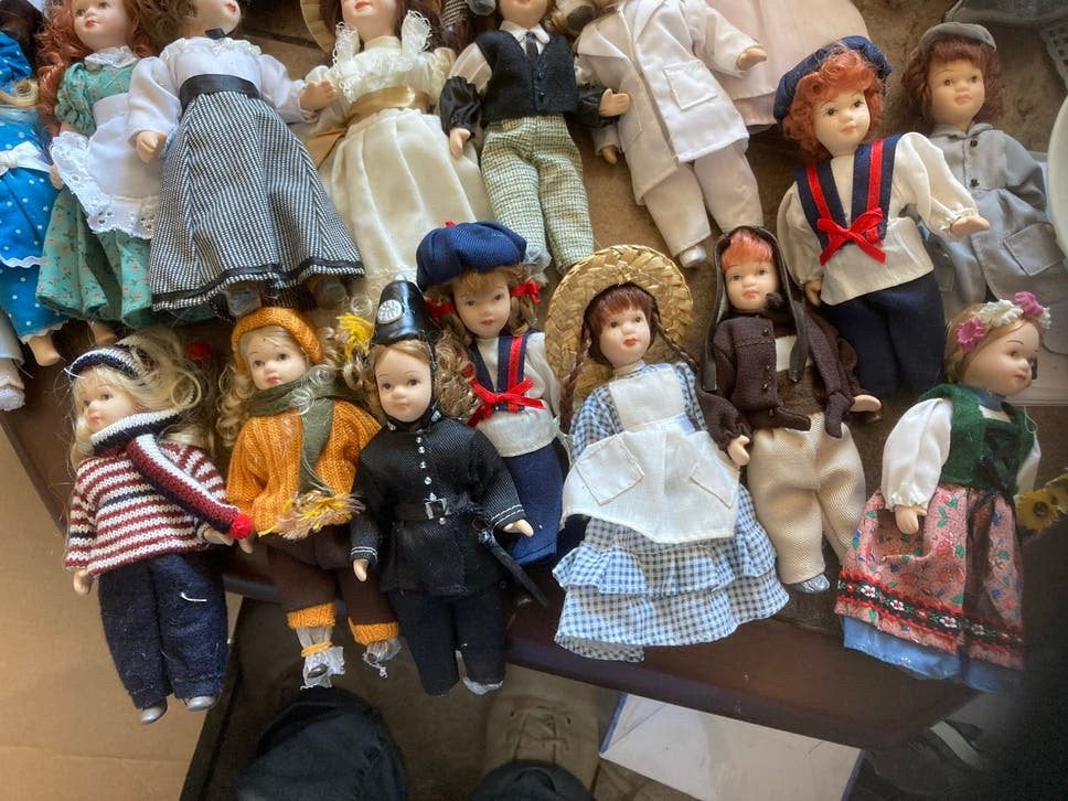 Grote collectie porseleinen poppen - diverse stijlen, Verzamelen, Poppen, Ophalen of Verzenden, Nieuw, Pop