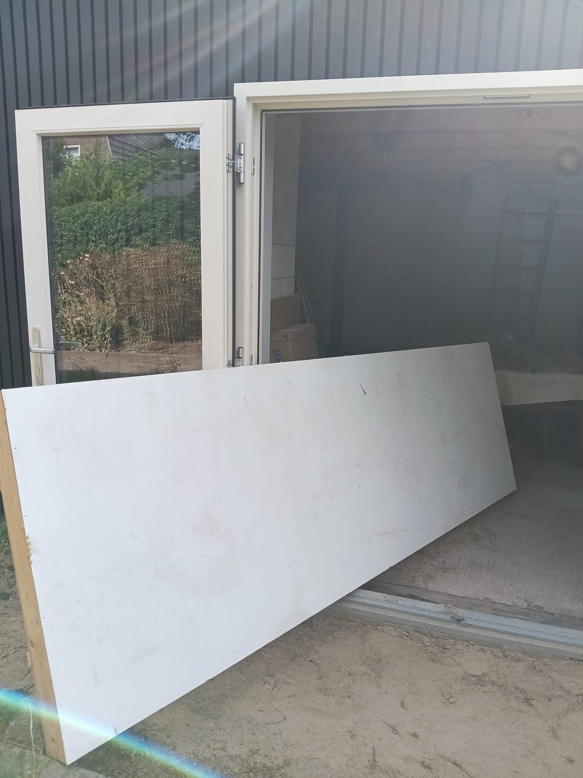 dakplaat, Overige materialen, Gebruikt, Overige kleuren, 5 tot 10 m²