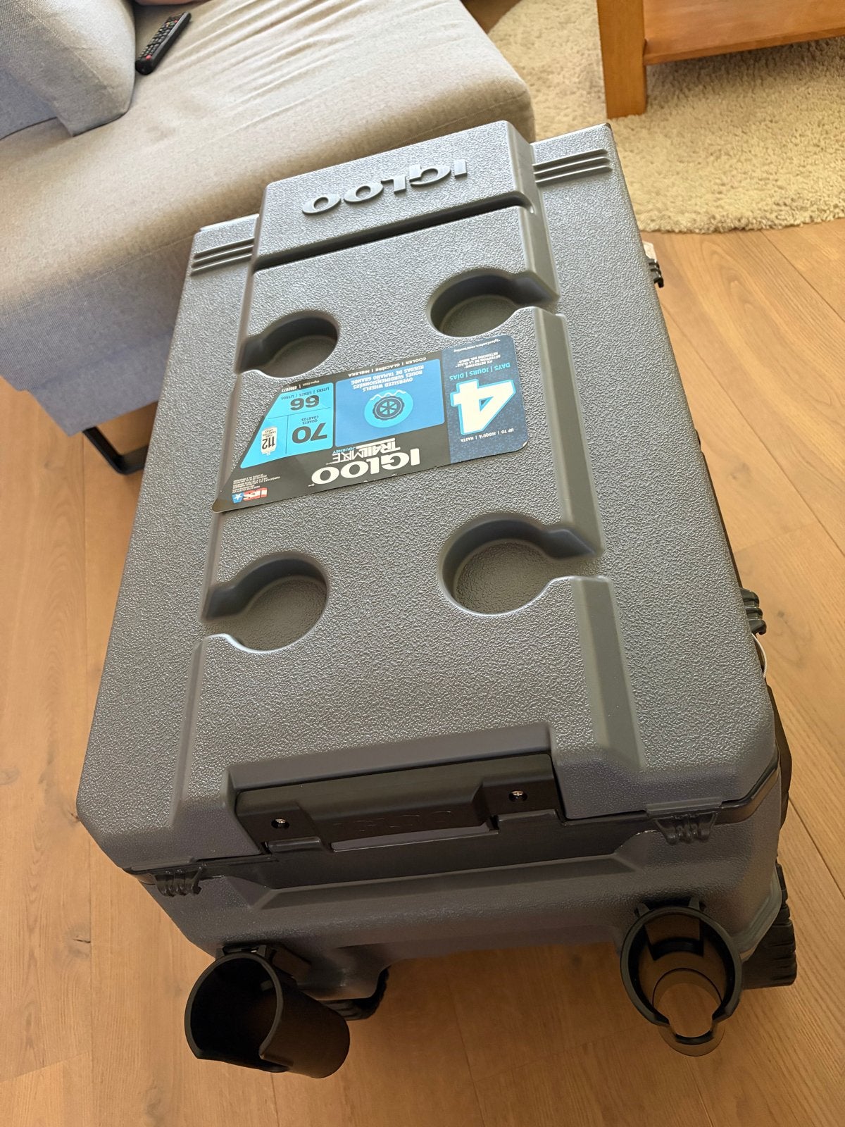 Igloo Trailmate Journey Koelbox op wielen - 66 liter, Ophalen, Nieuw, Koelbox, Koelelement