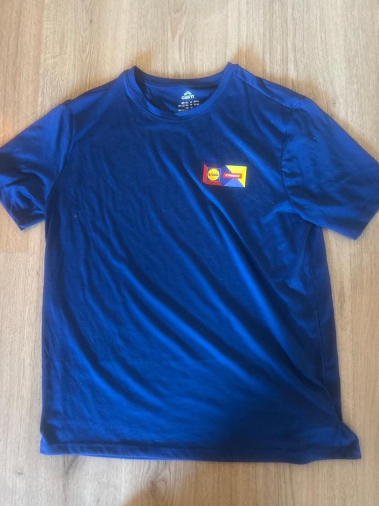Crivit Lidl T-shirt Maat M 48/50 Blauw nieuw, Kleding | Heren, Ophalen of Verzenden, Nieuw, Maat 48/50 (M), Blauw