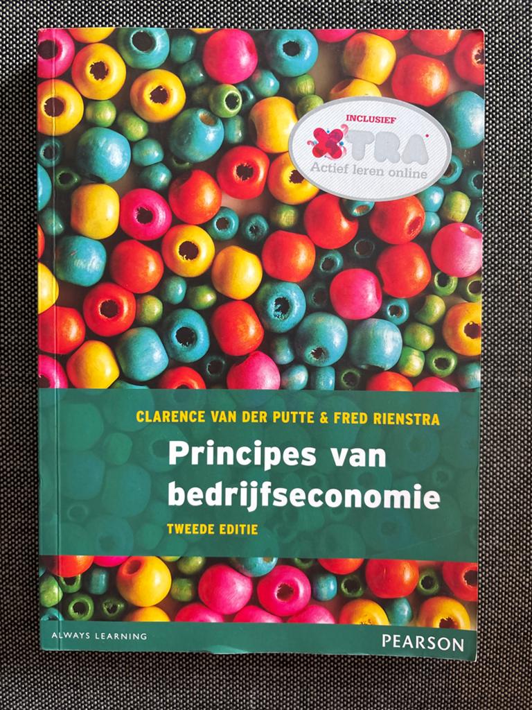 Principes van bedrijfseconomie - Tweede editie, Ophalen of Verzenden, Gamma, Nieuw, HBO
