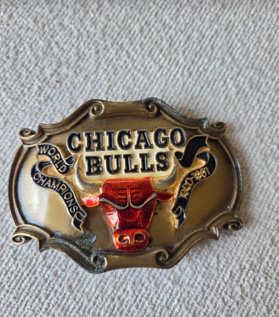 Originele Chicago Bulls Riemgesp - World Champions, Losse buckle of gesp, Overige kleuren, Minder dan 95 cm, Ophalen of Verzenden