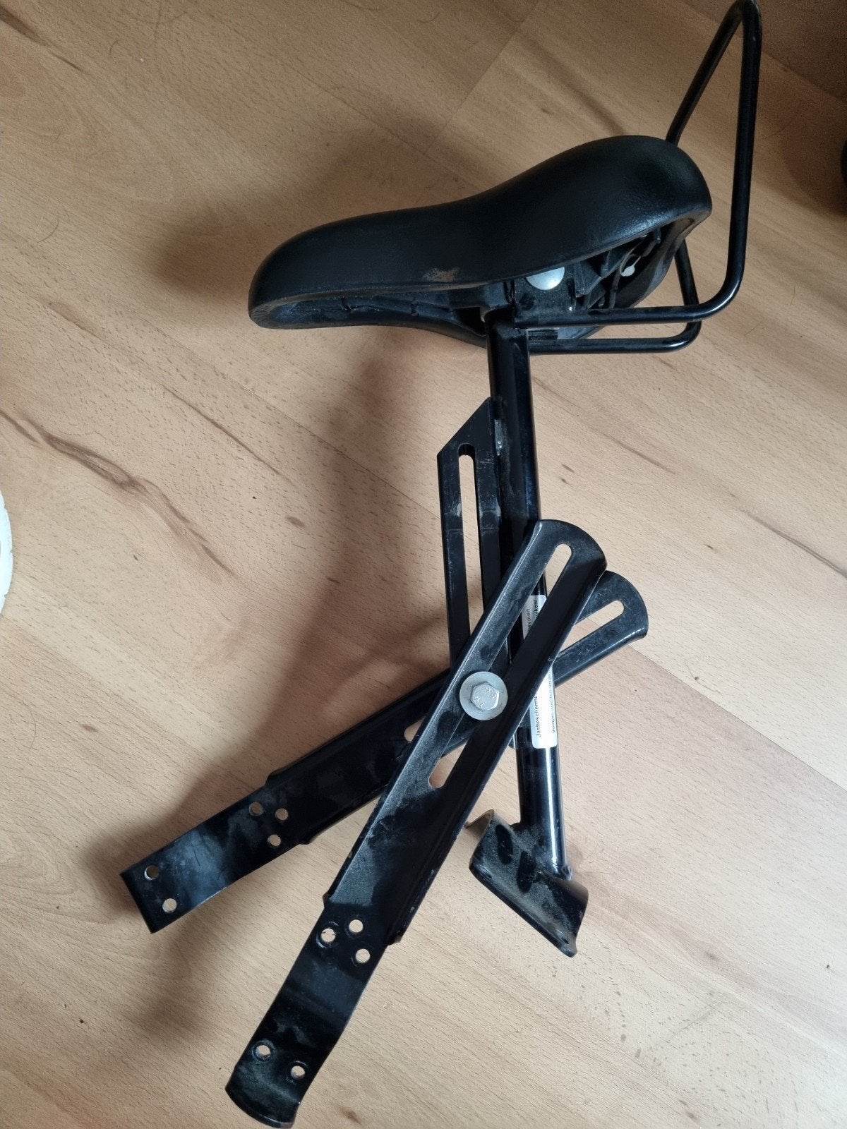 Buiszadel zitje, Fietsen en Brommers, Fietsaccessoires | Fietsstoeltjes, Ophalen of Verzenden, Gebruikt
