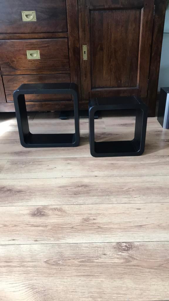 Retro wandkastjes/boekenkastjes, Ophalen of Verzenden, Gebruikt, Minder dan 45 cm, Minder dan 55 cm