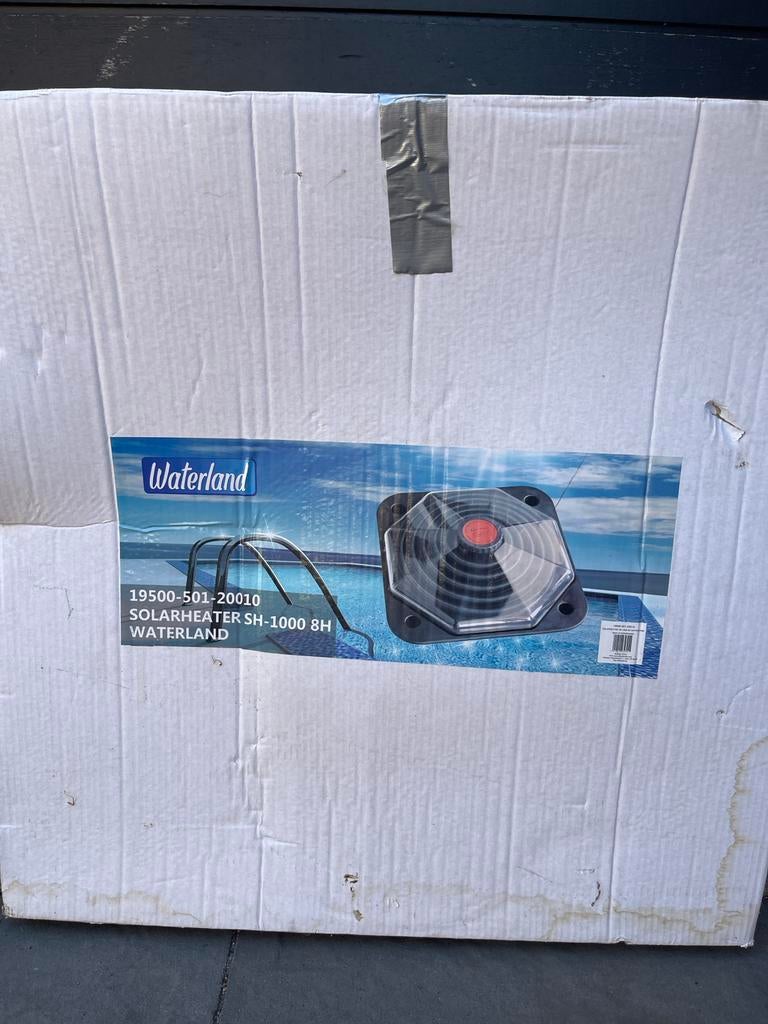 Waterland Solarheater SH-1000 8H voor zwembadverwarming, Tuin en Terras, Ophalen of Verzenden, Zo goed als nieuw, Verwarming