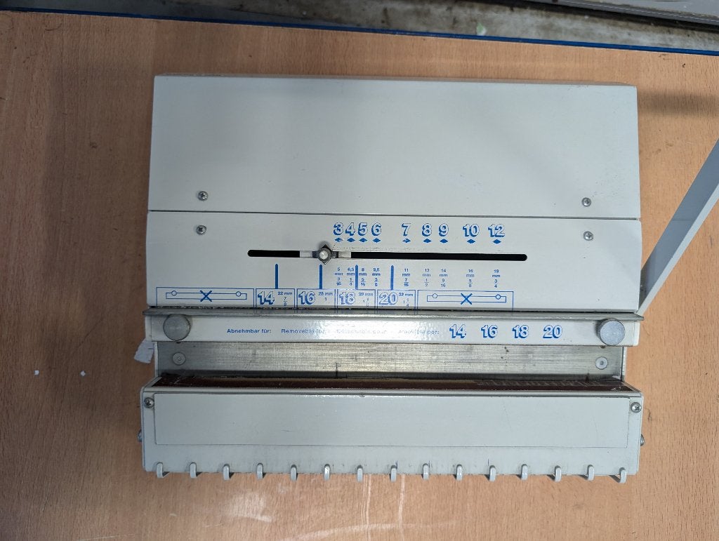 Wire O Sluitmachine, Ophalen, Gebruikt