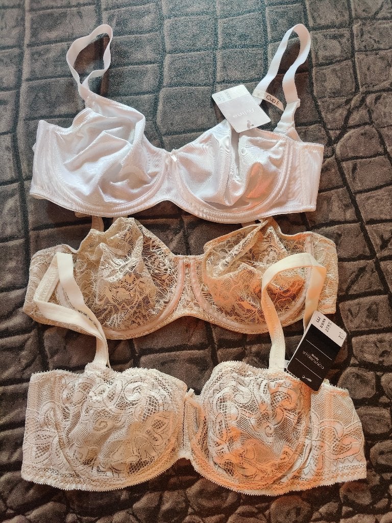 felina 3 x nieuwe bh,s alle maat 80 E  twv 250 euro, Felina, Verzenden, Overige kleuren, BH