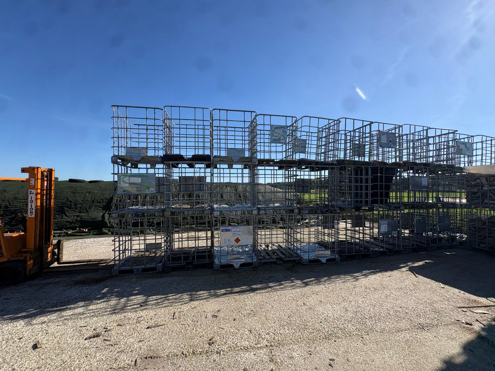 IBC container houtkratten houtopslag, Tuin en Terras, Minder dan 3 m³, Ophalen