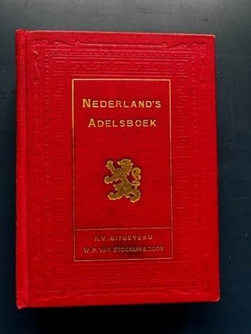Adelsboek 1959 - Nederlands Adelsboek, Ophalen of Verzenden, Gelezen, Redactie Adelsboek