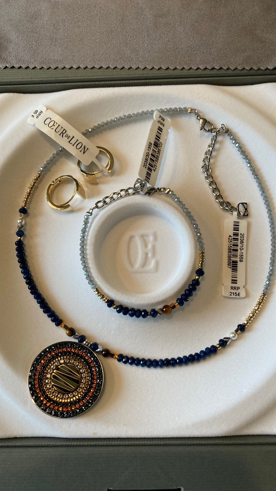 ❤️Coeur de lion❤️, Sieraden, Tassen en Uiterlijk, Kettingen, Ophalen of Verzenden, Zo goed als nieuw, Zilver, Overige materialen