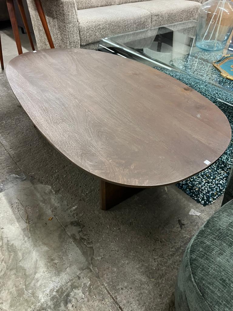 Ovale salontafel nieuw!, Huis en Inrichting, Tafels | Eettafels, Ophalen, 100 tot 150 cm, ., Nieuw